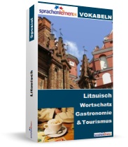 Litauisch Gastronomie und Tourismus Spezialwortschatz Vokabeltrainer