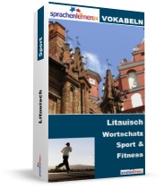 Litauisch Sport und Fitness Spezialwortschatz Vokabeltrainer