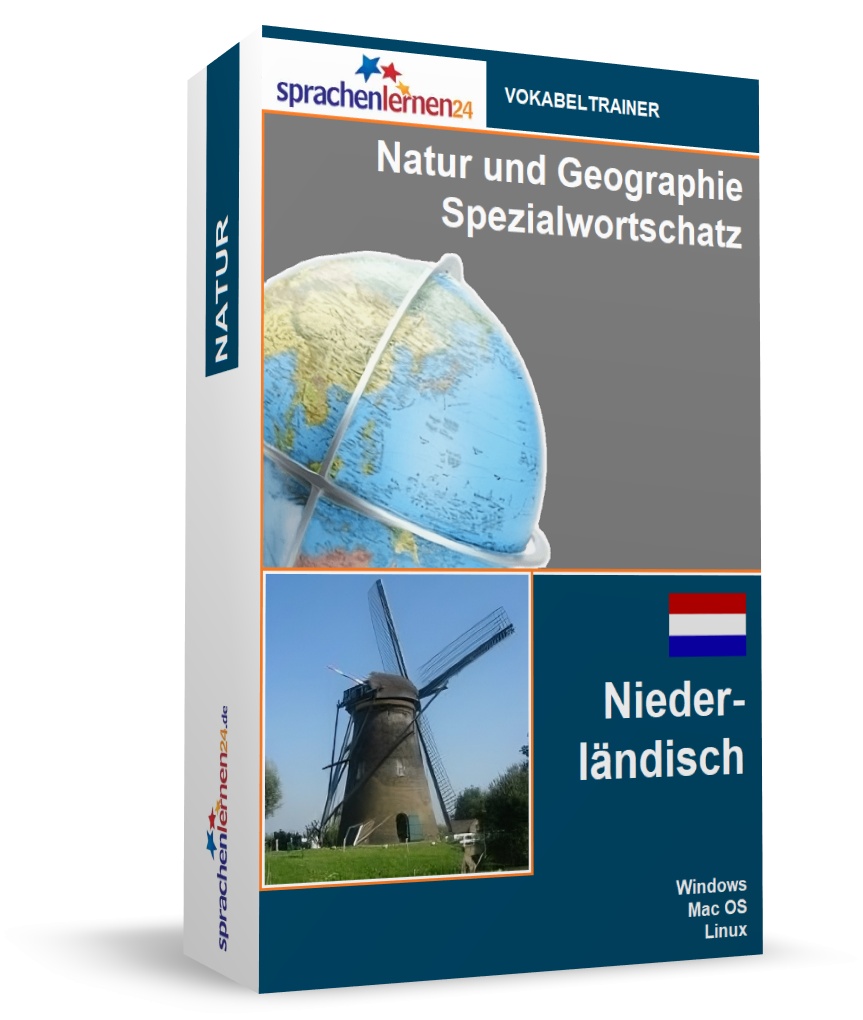 Niederländisch Natur und Geographie Spezialwortschatz Vokabeltrainer