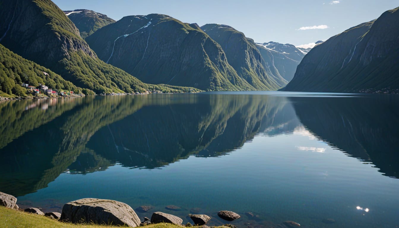 Norwegen - Land und Sprache