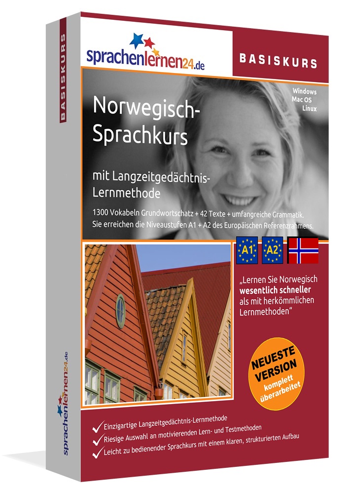 Norwegisch Sprachkurs für Anfänger Basiskurs