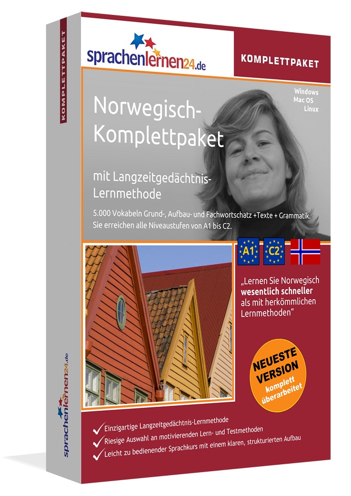 Norwegisch Sprachkurs Komplettpaket
