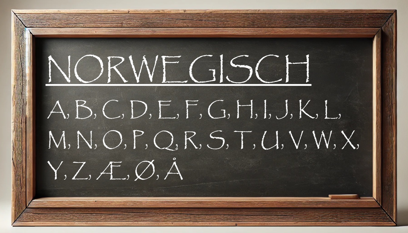 Norwegisch - Sprache und Alphabet