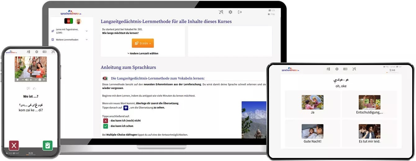 Pashto Sprachkurs für den Urlaub