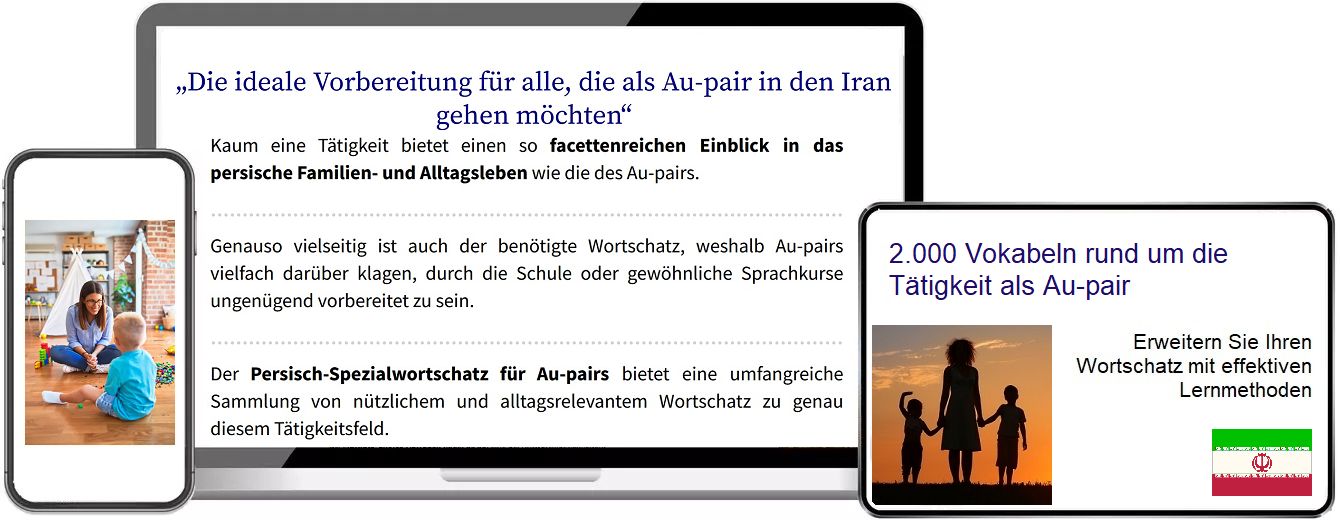 Persisch Au-Pair Vokabeltrainer