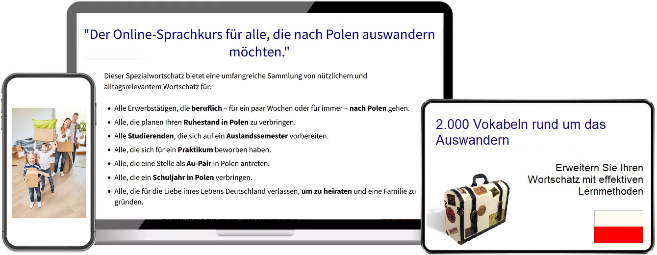 Polnisch Auswandern Vokabeltrainer