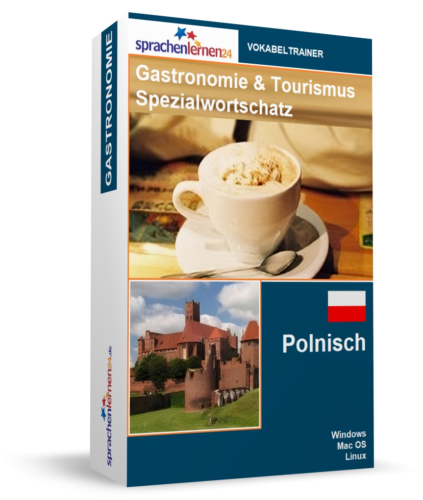 Polnisch Gastronomie und Tourismus Spezialwortschatz Vokabeltrainer