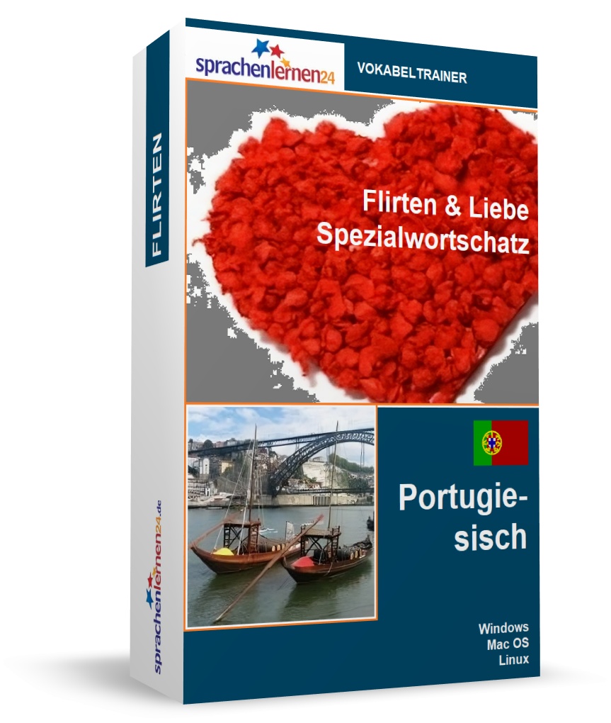 Portugiesisch Flirten und Liebe Spezialwortschatz Vokabeltrainer