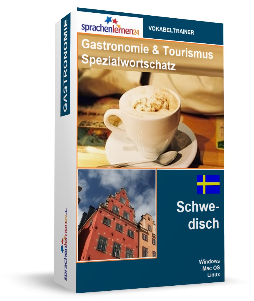 Schwedisch Gastronomie und Tourismus Spezialwortschatz Vokabeltrainer