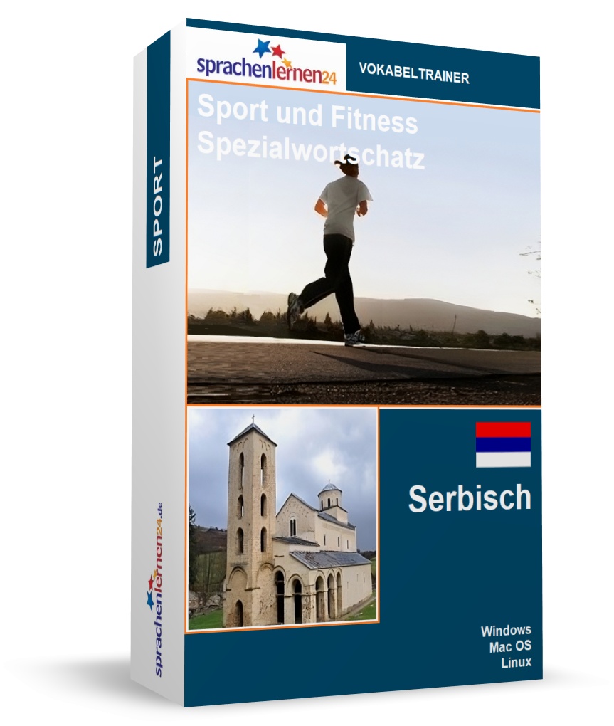 Serbisch Sport und Fitness Spezialwortschatz Vokabeltrainer