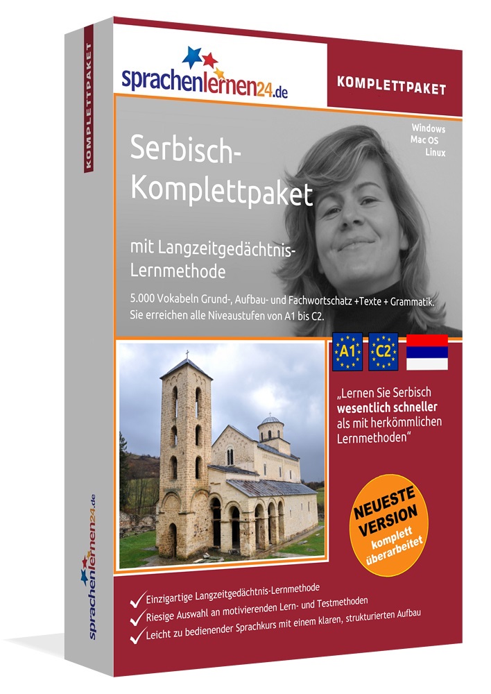 Serbisch Sprachkurs Komplettpaket