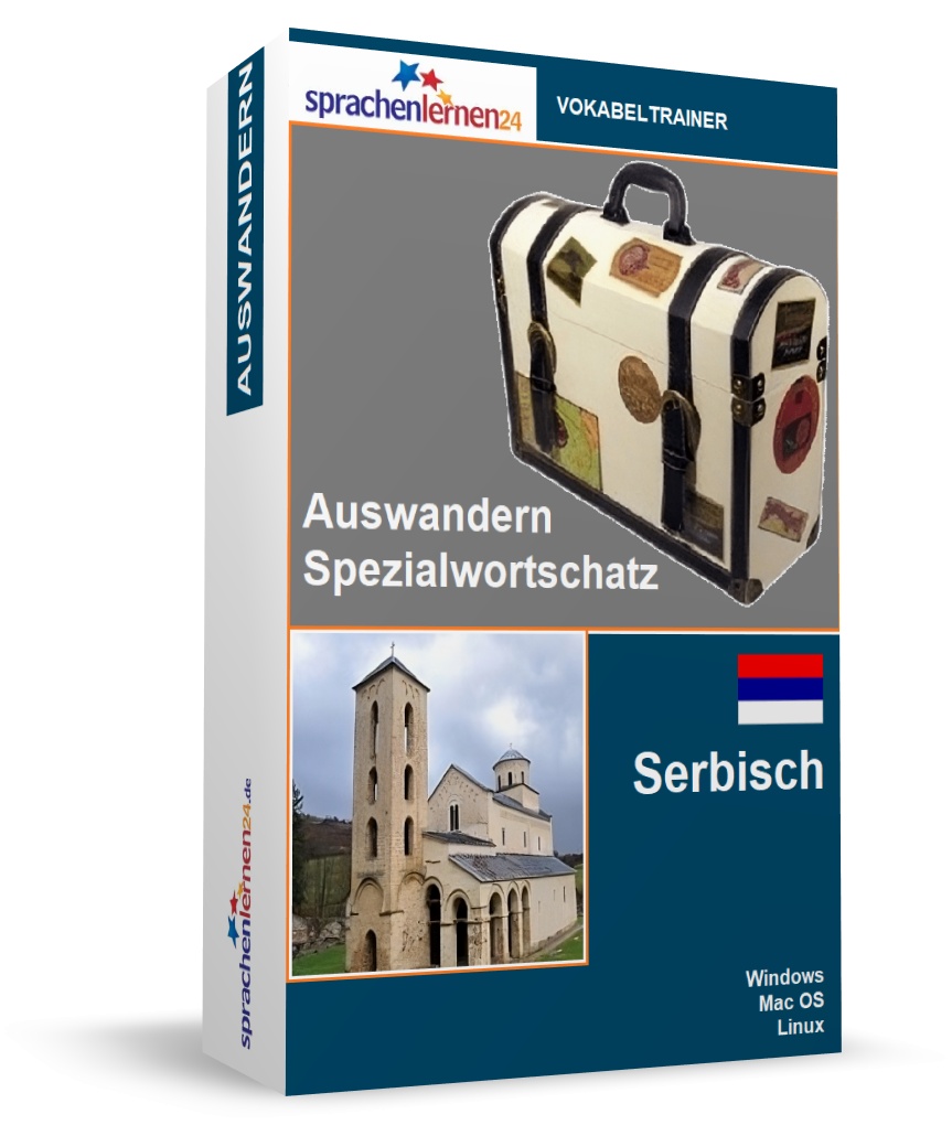 Serbisch Auswandern Spezialwortschatz Vokabeltrainer