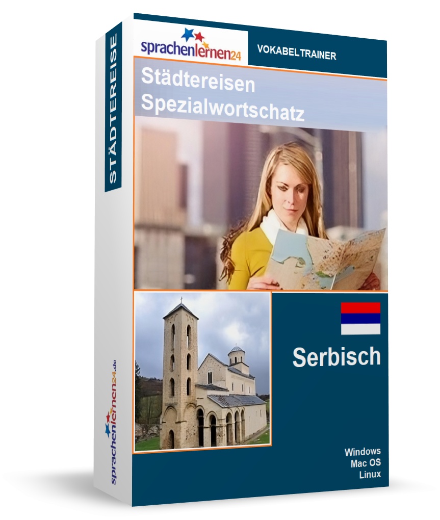 Serbien Städtereisen Spezialwortschatz Vokabeltrainer