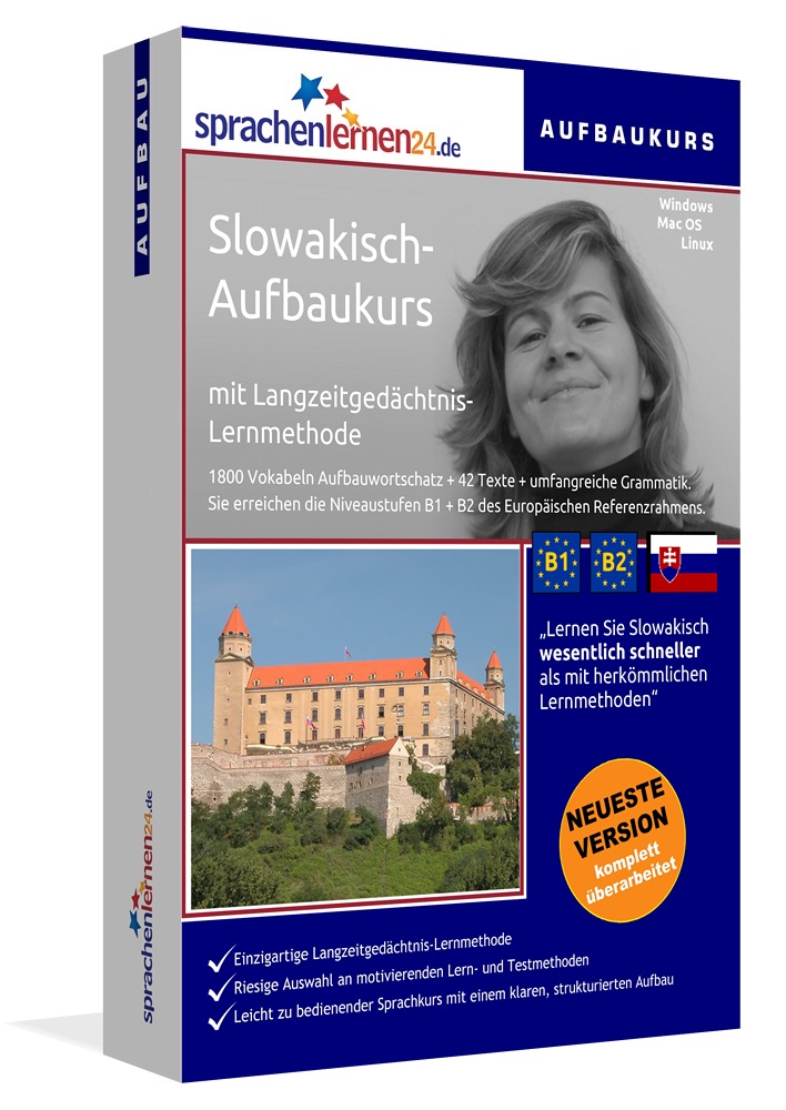 Slowakisch Sprachkurs für Fortgeschrittene Aufbaukurs