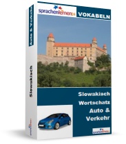 Slowakisch Auto und Verkehr Spezialwortschatz Vokabeltrainer