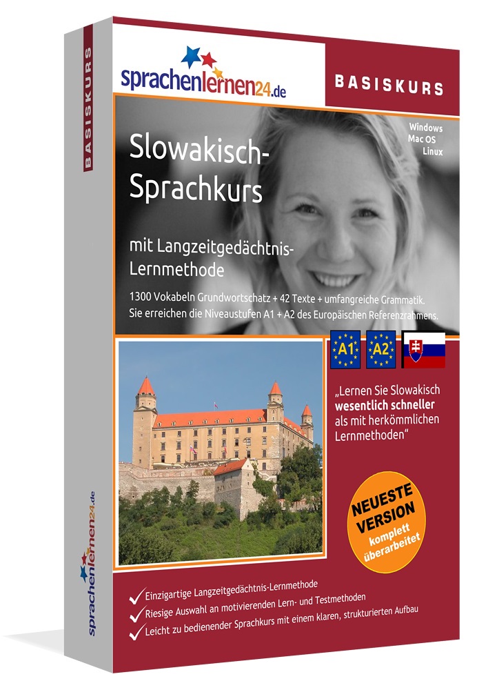 Slowakisch Sprachkurs für Anfänger Basiskurs