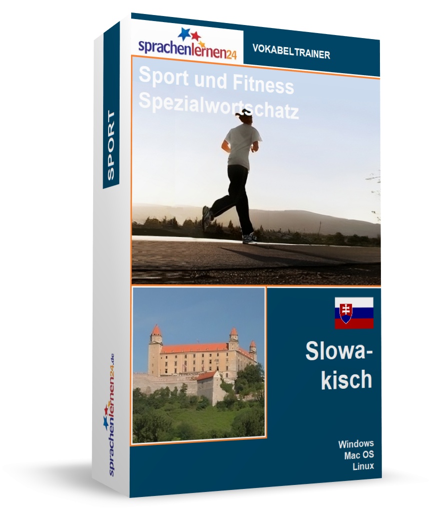 Slowakisch Sport und Fitness Spezialwortschatz Vokabeltrainer