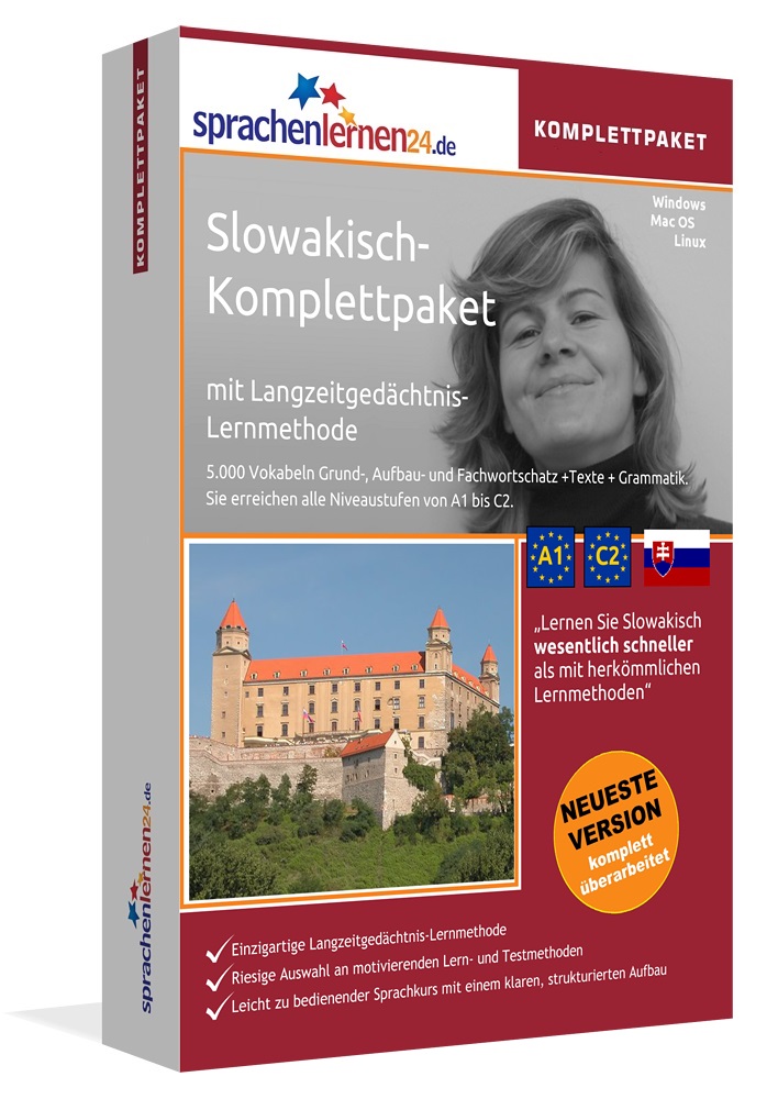 Slowakisch Sprachkurs Komplettpaket