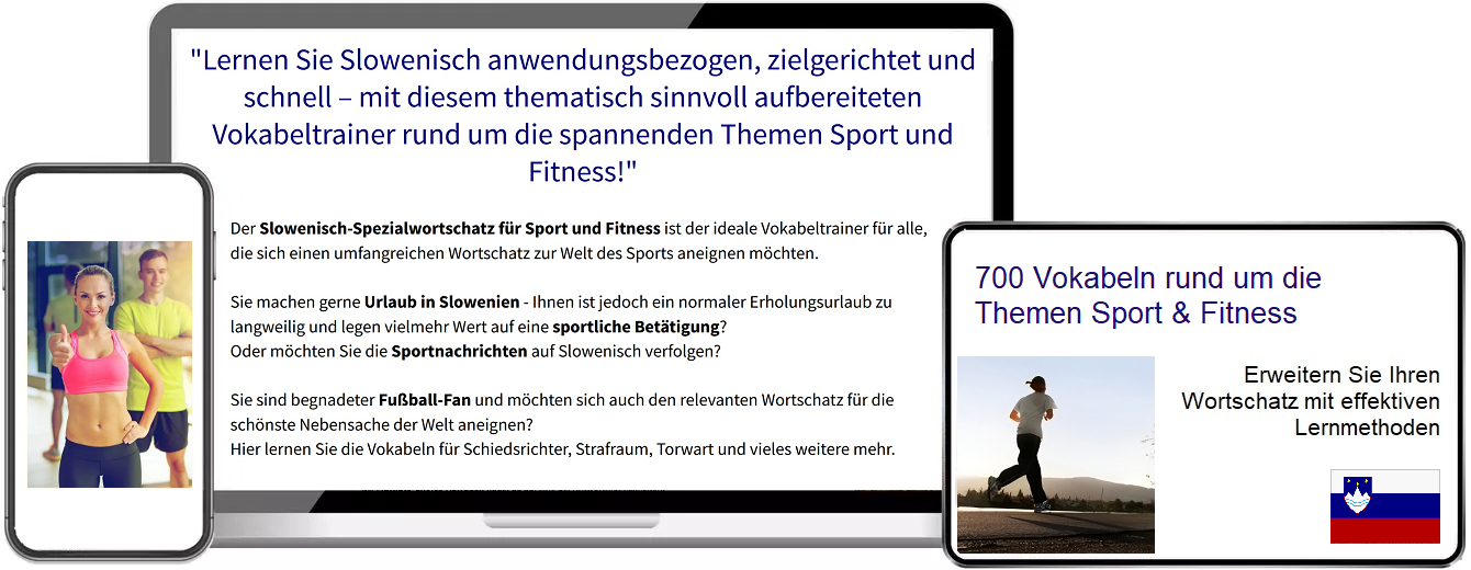 Slowenisch Sport Vokabeltrainer