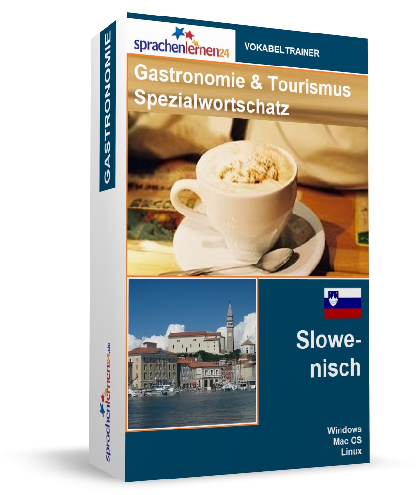Slowenisch Gastronomie und Tourismus Spezialwortschatz Vokabeltrainer