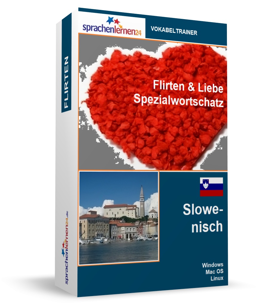Slowenisch Flirten und Liebe Spezialwortschatz Vokabeltrainer