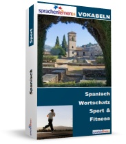 Spanisch Sport und Fitness Spezialwortschatz Vokabeltrainer