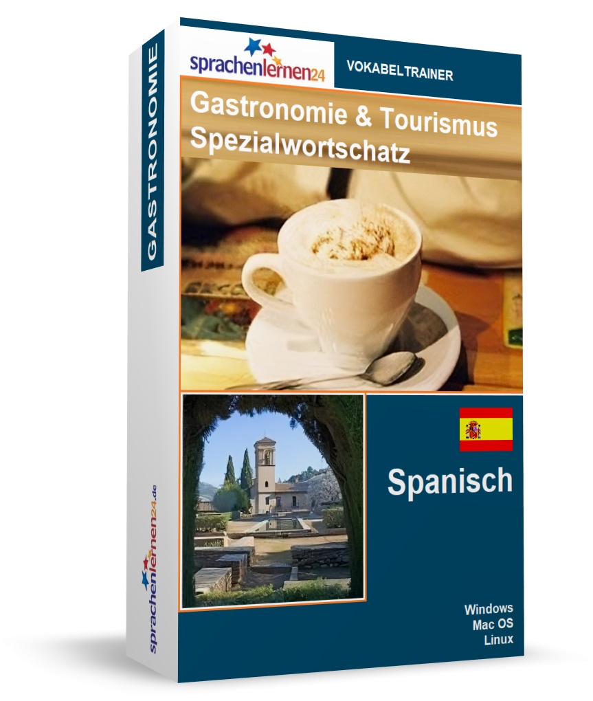 Spanisch Gastronomie und Tourismus Spezialwortschatz Vokabeltrainer