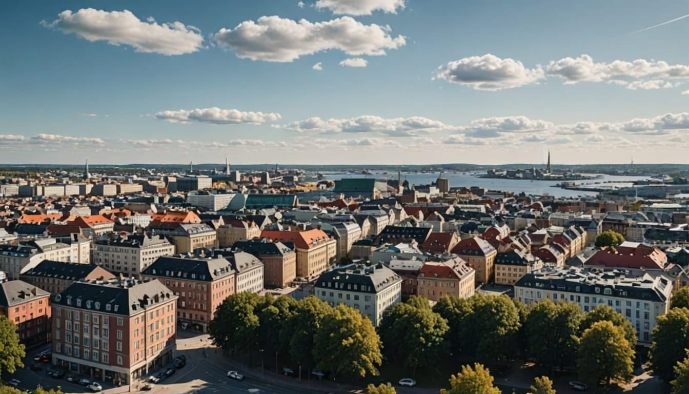 Beliebte Städte in Schweden