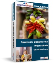 Südamerika Städtereisen Spezialwortschatz Vokabeltrainer