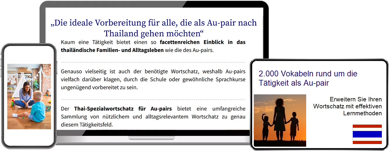 Thai Au-Pair Vokabeltrainer