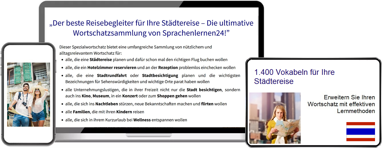 Thai Städtereisen Vokabeltrainer