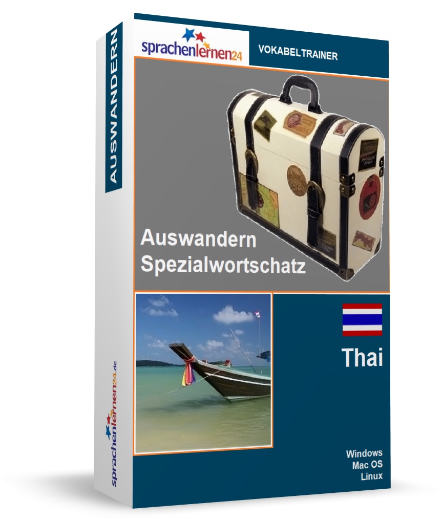 Thai Auswandern Spezialwortschatz Vokabeltrainer