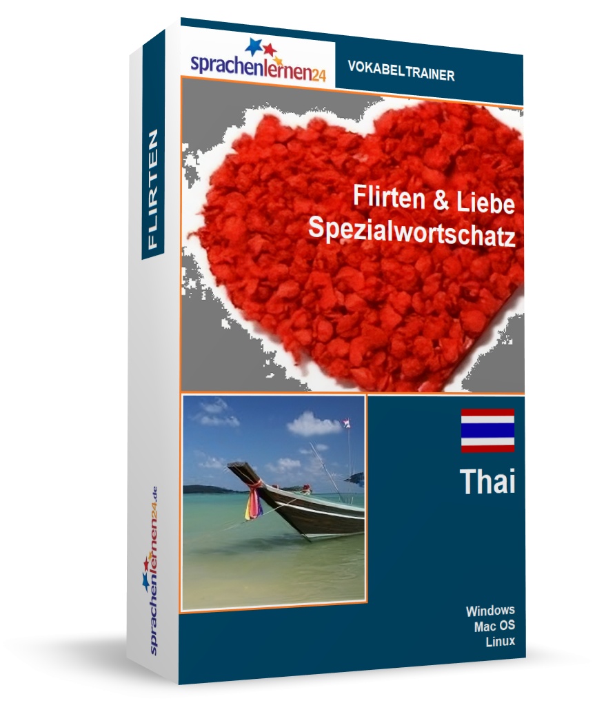 Thai Flirten und Liebe Spezialwortschatz Vokabeltrainer