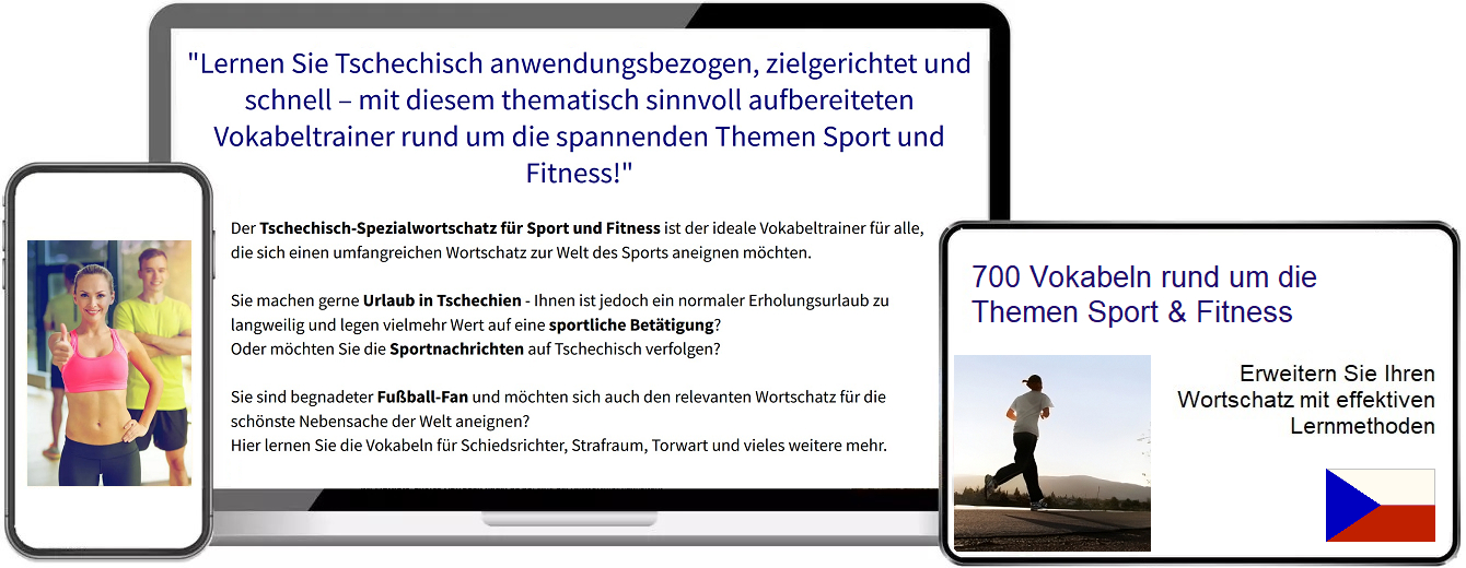 Tschechisch Sport Vokabeltrainer