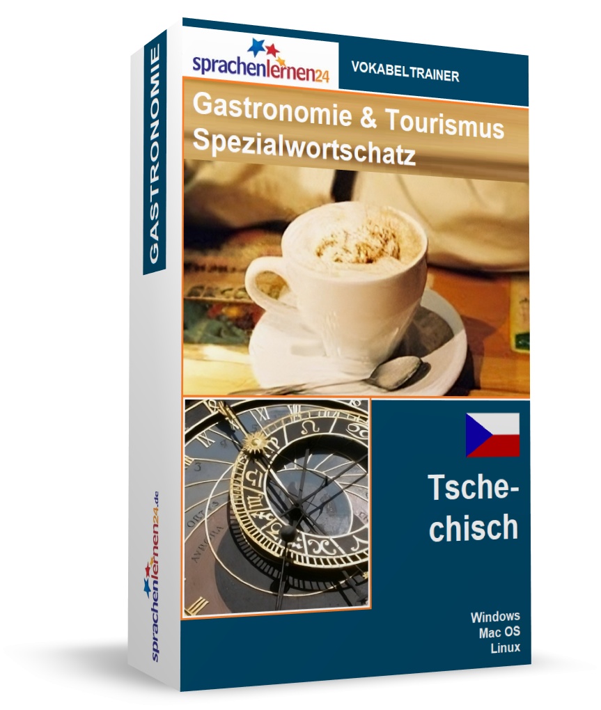 Tschechisch Gastronomie und Tourismus Spezialwortschatz Vokabeltrainer