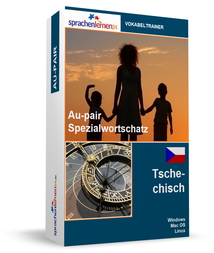 Tschechisch Au-Pair Spezialwortschatz Vokabeltrainer