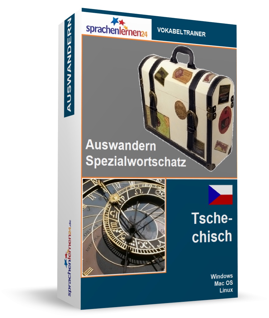 Tschechisch Auswandern Spezialwortschatz Vokabeltrainer