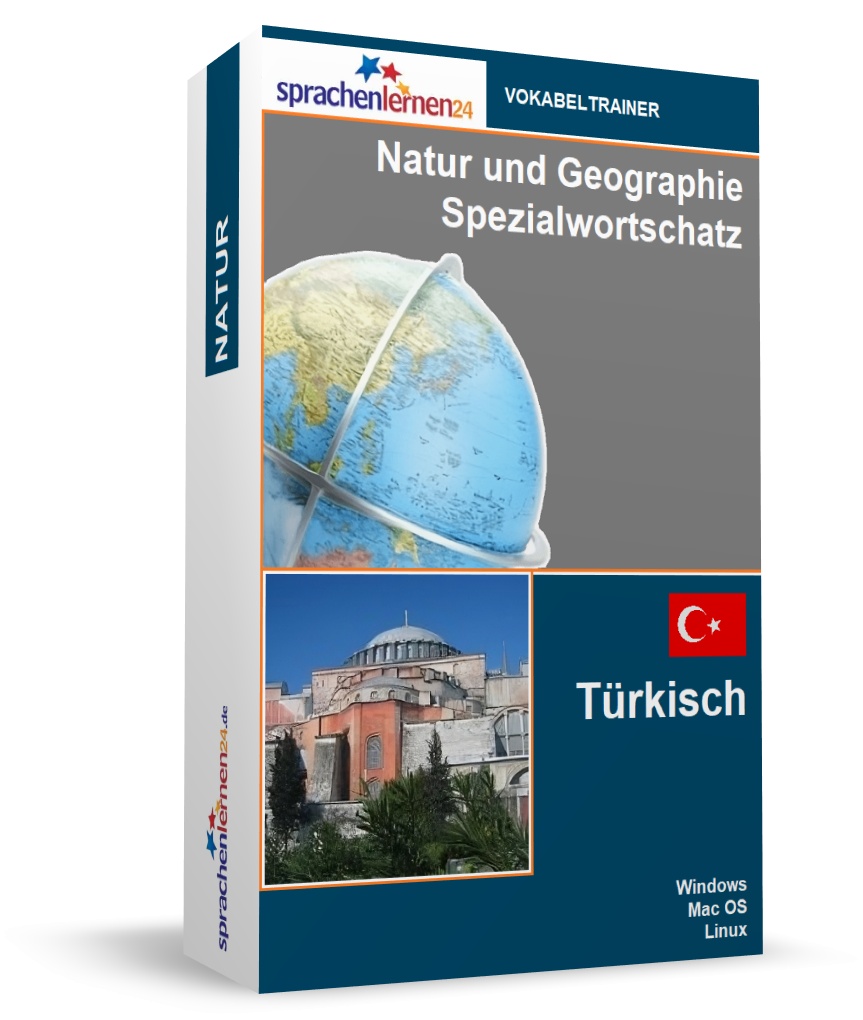 Türkisch Natur und Geographie Spezialwortschatz Vokabeltrainer