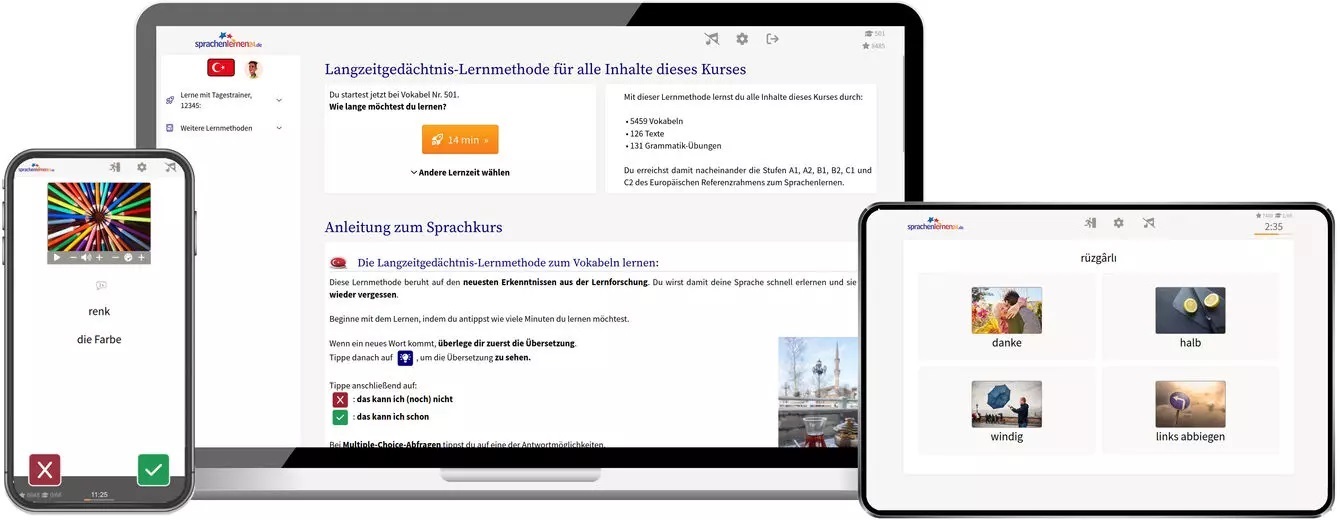 Türkisch Sprachkurs für Anfänger