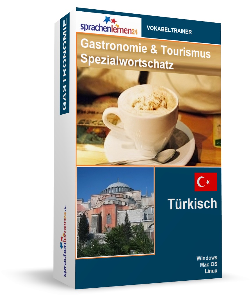 Türkisch Gastronomie und Tourismus Spezialwortschatz Vokabeltrainer