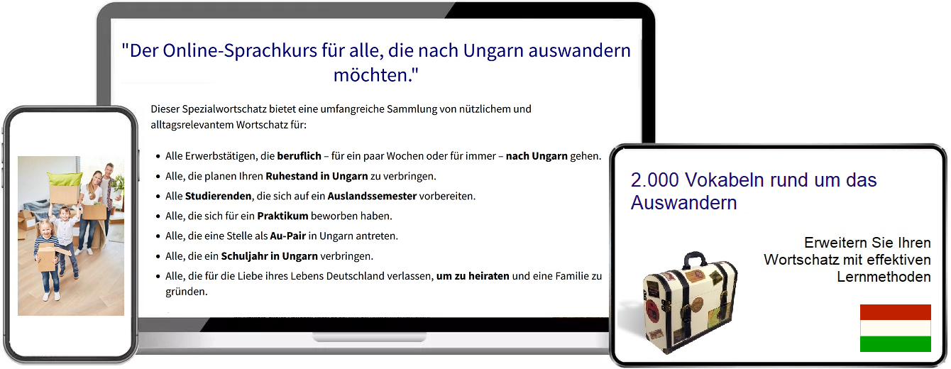 Ungarisch Auswandern Vokabeltrainer