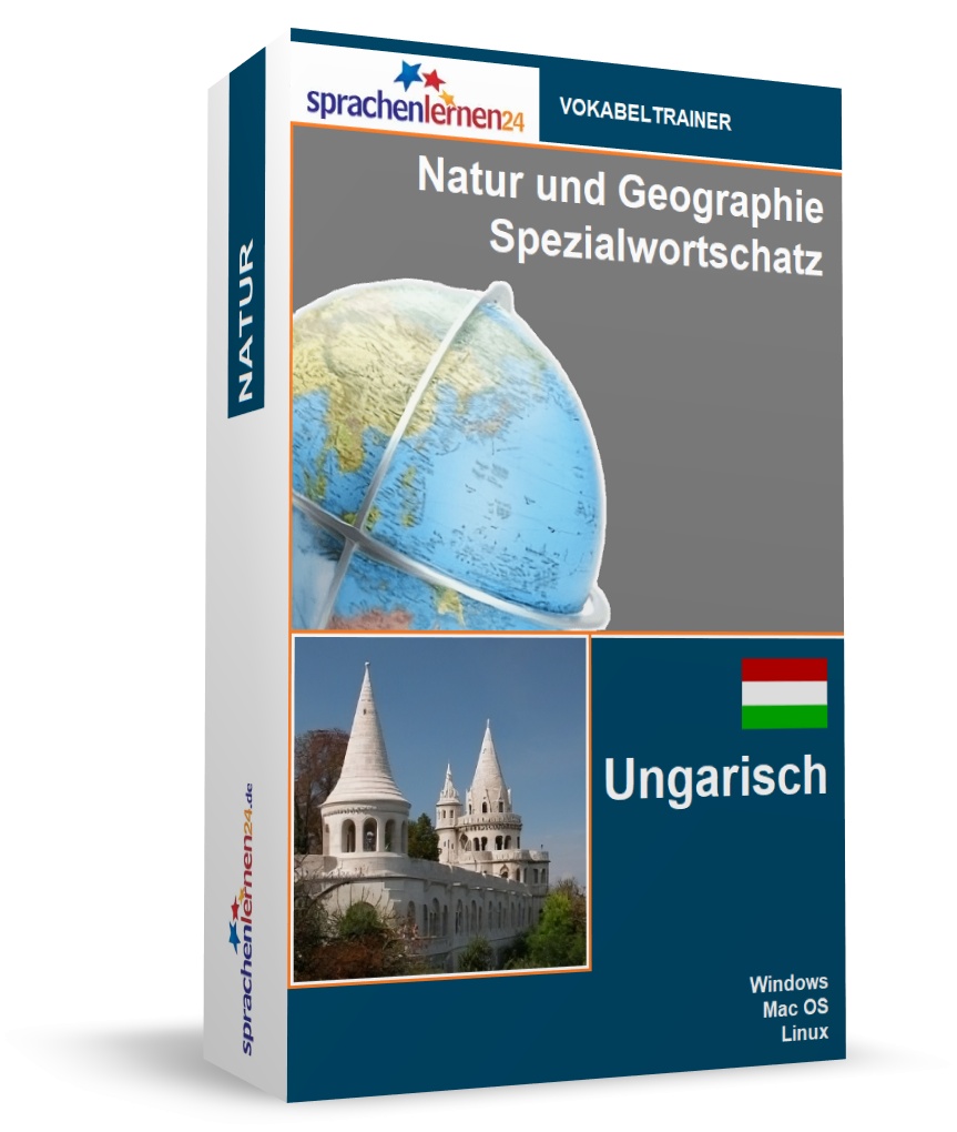 Ungarisch Natur und Geographie Spezialwortschatz Vokabeltrainer