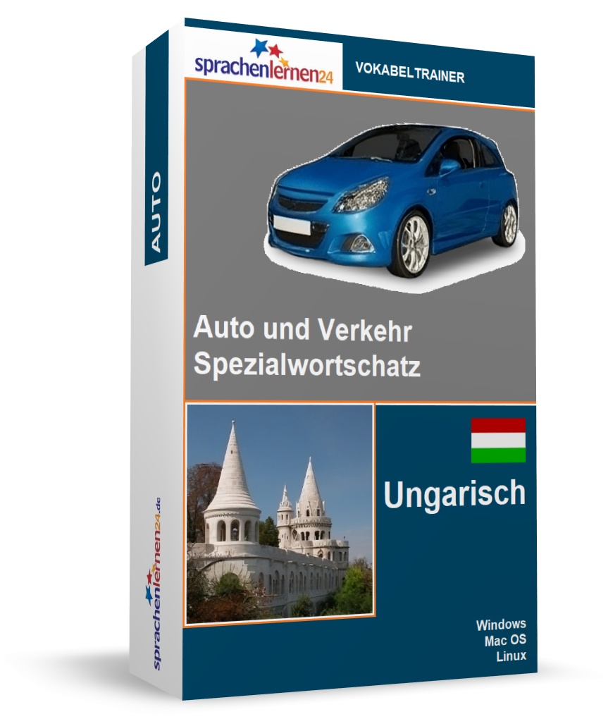 Ungarisch Auto und Verkehr Spezialwortschatz Vokabeltrainer